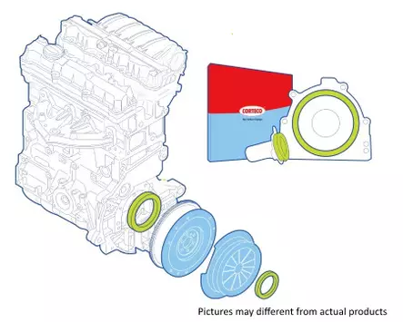 Akselitiivistesarja, GEARBOX F16 Opel - Auton akselitiivisteet & tiivistesarjat - 6701 - 1